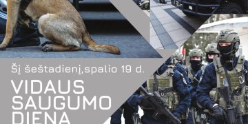 Vidaus saugumo dieną Katedros aikštėje – VRM tarnybų įranga ir technika iš arti