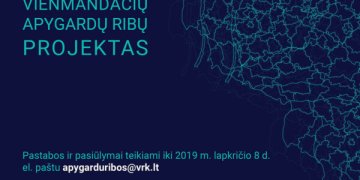 Vienmandačių apygardų ribų projektas rengiantis 2020 metų Seimo rinkimams