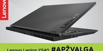Niekada nenuviliantis legionas: „Lenovo Legion Y540“ apžvalga