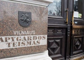 Po pranešimo apie apnuodytus laiškus ir sprogmenis Vilniaus teismuose evakuojami žmonės (atnaujintas)tas