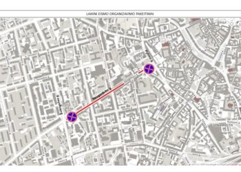 Važiuoti Naugarduko gatve dviračiu taps saugiau ir patogiau