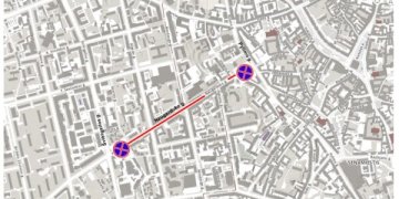 Važiuoti Naugarduko gatve dviračiu taps saugiau ir patogiau