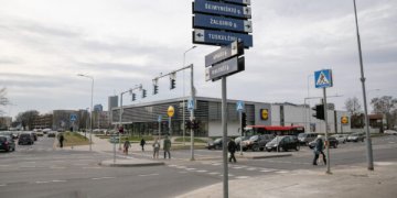 Rekonstruota Rinktinės ir Žalgirio gatvių sankryža tapo saugesnė