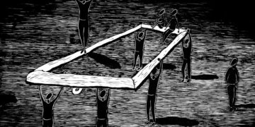 Juodai balti „Pamąstymai” Eglės Šaltės grafikos darbų parodoje Antakalnio galerijoje