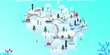 Kalėdos atkeliauja traukiniais: magiška Kalėdų Senelio rezidencija Vilniaus geležinkelio stotyje ir kalėdinis traukinys jau nuo gruodžio 14 d.