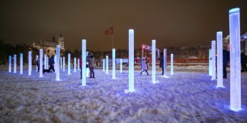 Į Lukiškių aikštę sugrįš fontanas – vandens, šviesos ir stiklo instaliacija