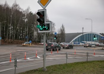 Rekonstruota Ąžuolyno gatvė Vilniuje tapo saugesnė ir modernesnė