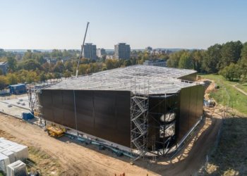 Lazdynų baseino statybos pristabdytos dėl rangovo kaltės – bus skelbiamas naujas konkursas