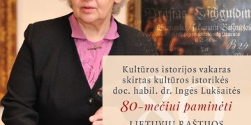 Ingės Lukšaitės 80-mečiui paminėti.