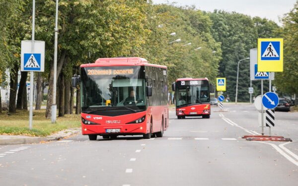 Didinamas Vilniaus viešasis transportas" vairuotojų darbo užmokestis