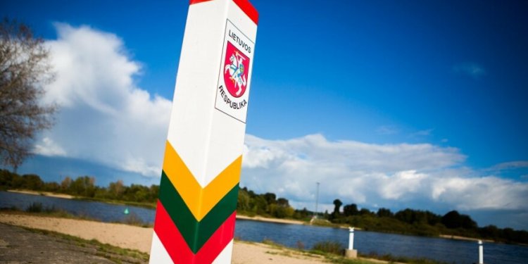 Valstybės sienos ženklo kelionė aplink Lietuvą pasieniu