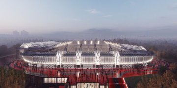 Daugiafunkcinio sporto komplekso Vilniuje statyba