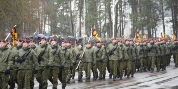 Elektrėnuose paminėtas KASP Didžiosios kovos apygardos 8-osios rinktinės gimtadienis