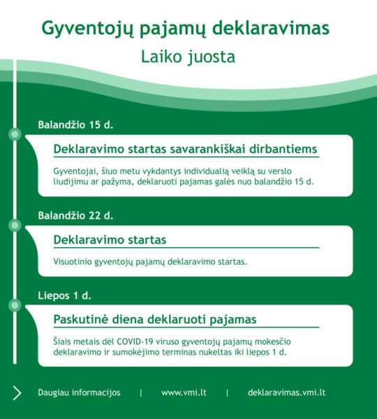VMI deklaruoti 2020