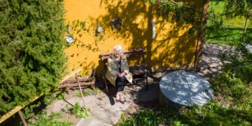 Nuotraukoje - senelė Zenona iš Utenos_Nuotr. Ado Vasiliausko (2)