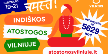 Indiškos atostogos Vilniuje