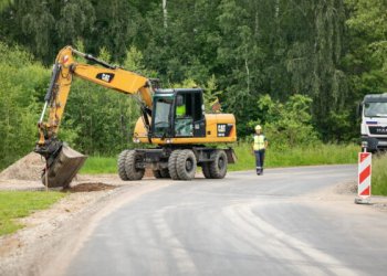 Vilniuje asfaltuojami žvyrkeliai