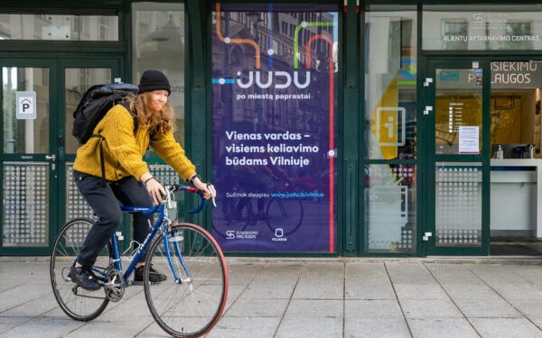 Vilnius pristato vieningą judėjimo paslaugų vardą – JUDU
