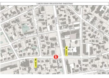 Sostinės Pylimo ir Latvių gatvėse – laikini eismo ribojimai