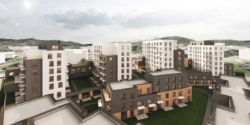 Daugiabučių kvartalo Žvėryne plėtotojai pristato pakoreguotą projektą