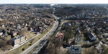 Kuriant bulvarą Paplaujos rajone atnaujinami  ir želdiniai