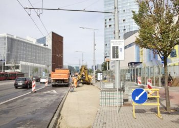 Europos aikštės stotelės rekonstrukcija: sukurs daugiau erdvės pėstiesiems ir dviratininkams