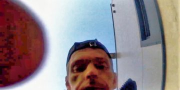 Lentvaryje sulaikytas ne kartą teistas trisdešimtmetis vagis (video)