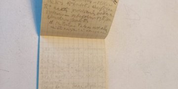 Rastas prezidento Aleksandro Stulginskio lagerio dienoraštis