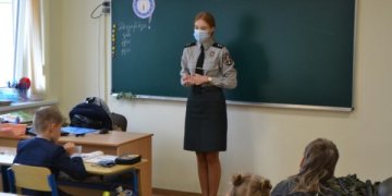 Bendruomenės pareigūnai įteikė apdovanojimus konkursų prizininkams ir dalyviams bei pristatė pasieniečio profesiją