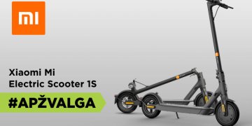 „Xiaomi Mi Electric Scooter 1S“ apžvalga [VIDEO]
