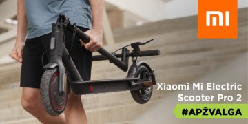 „Xiaomi Mi Electric Scooter Pro 2“ apžvalga [VIDEO]