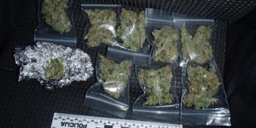 Jaunuolio automobilyje ir namuose rasta narkotinių medžiagų