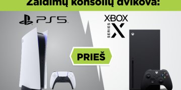 „PlayStation 5“ ar „Xbox Series X“? Viskas, ką žinome apie naujos kartos žaidimų konsoles