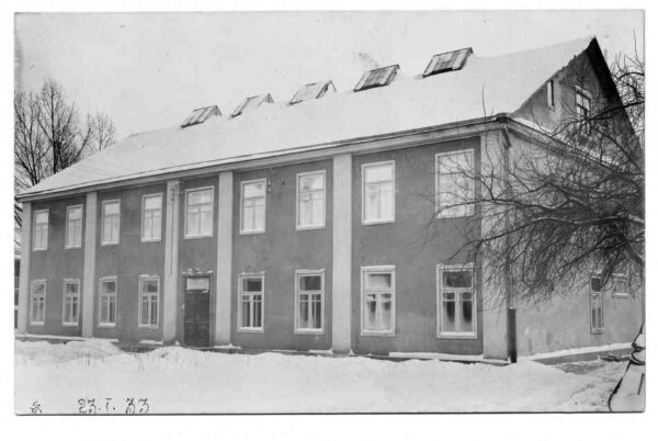 YIVO pastatas prieš karą, YIVO žydų mokslo instituto archyvas