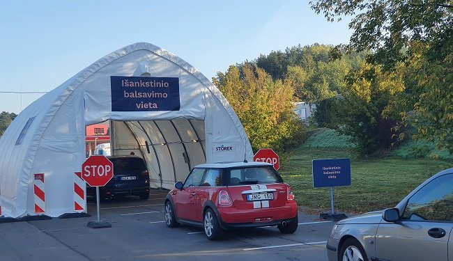 išankstinio balsavimo vieta