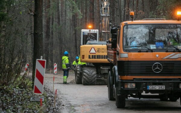 Asfaltuojama Mykolo Lietuvio gatvė