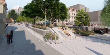 Vilniaus Senamiestį su Naujamiesčiu sujungs nauja pėsčiųjų alėja