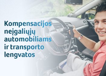 Dvigubai didesnės kompensacijos neįgaliųjų automobiliams, pigesnis viešasis transportas onkologiniams ligoniams