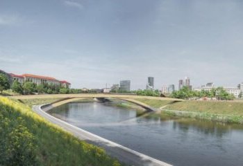 Pritarta naujo pėsčiųjų tilto projektui – įgyvendinimas priklausys nuo aplinkinių teritorijų virsmo