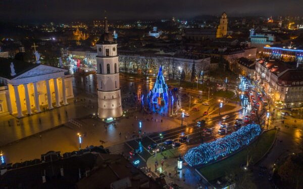Vilnius Kalėdų eglė 2020
