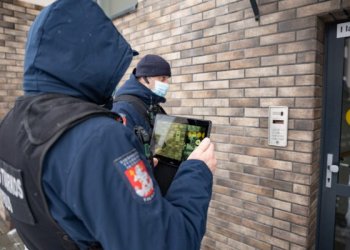 Atvykusiųjų iš užsienio saviizoliacija tikrinama ir su dronais