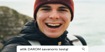 Pasitikrink, ar esi potencialus DAROM savanoris