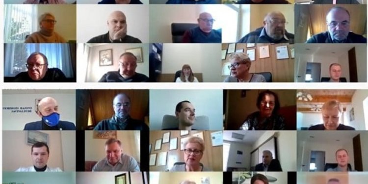 Ukmergės r. savivaldybės tarybos virtualus posėdis