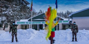 Vilniaus pasienio rinktinė sveikina su Vasario 16-ąja!