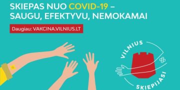 Vilnius pradeda vakcinacijos informacinę kampaniją „Pasiraitokime rankoves”