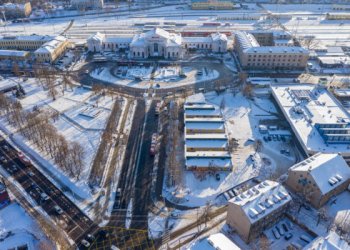 Vilnius kviečia pasaulio architektus: skelbiamas konkursas stoties teritorijai pertvarkyti