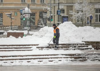 Už nevalytas teritorijas Vilniuje rangovams skirta per 340 tūkst. Eur baudų