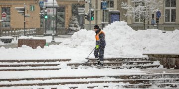 Už nevalytas teritorijas Vilniuje rangovams skirta per 340 tūkst. Eur baudų