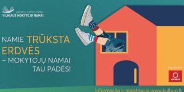 Neturintys galimybės dirbti namuose kūrėjai kviečiami naudotis erdviomis Vilniaus mokytojų namų auditorijomis