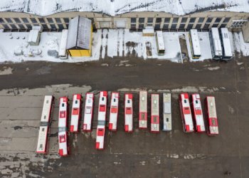 Verkių autobuso parkas
